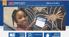 Desktop Screenshot of bartlettschools.org